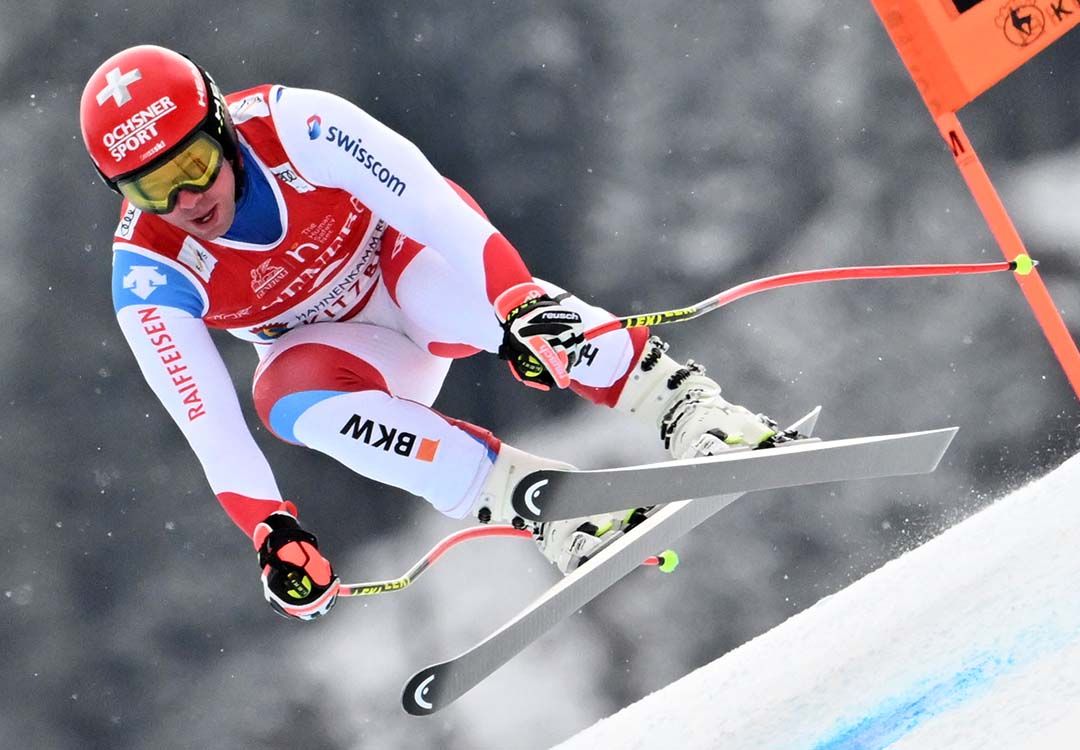 Feuz roi de Kitzbühel, devant le petit prince Odermatt