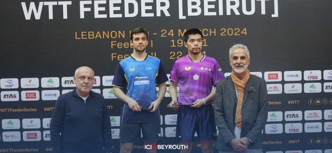 L'Inde se taille la part du lion au tournoi de tennis de table de Beyrouth