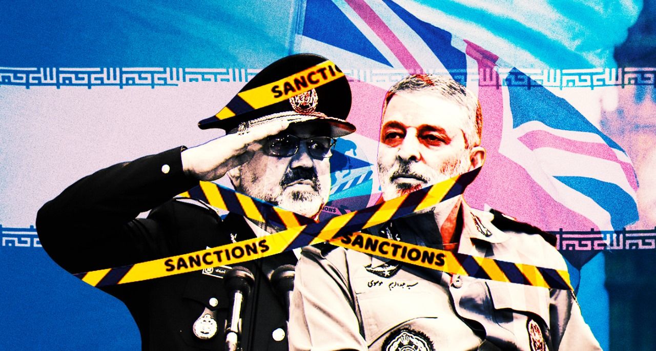 Le Royaume-Uni sanctionne des chefs militaires iraniens