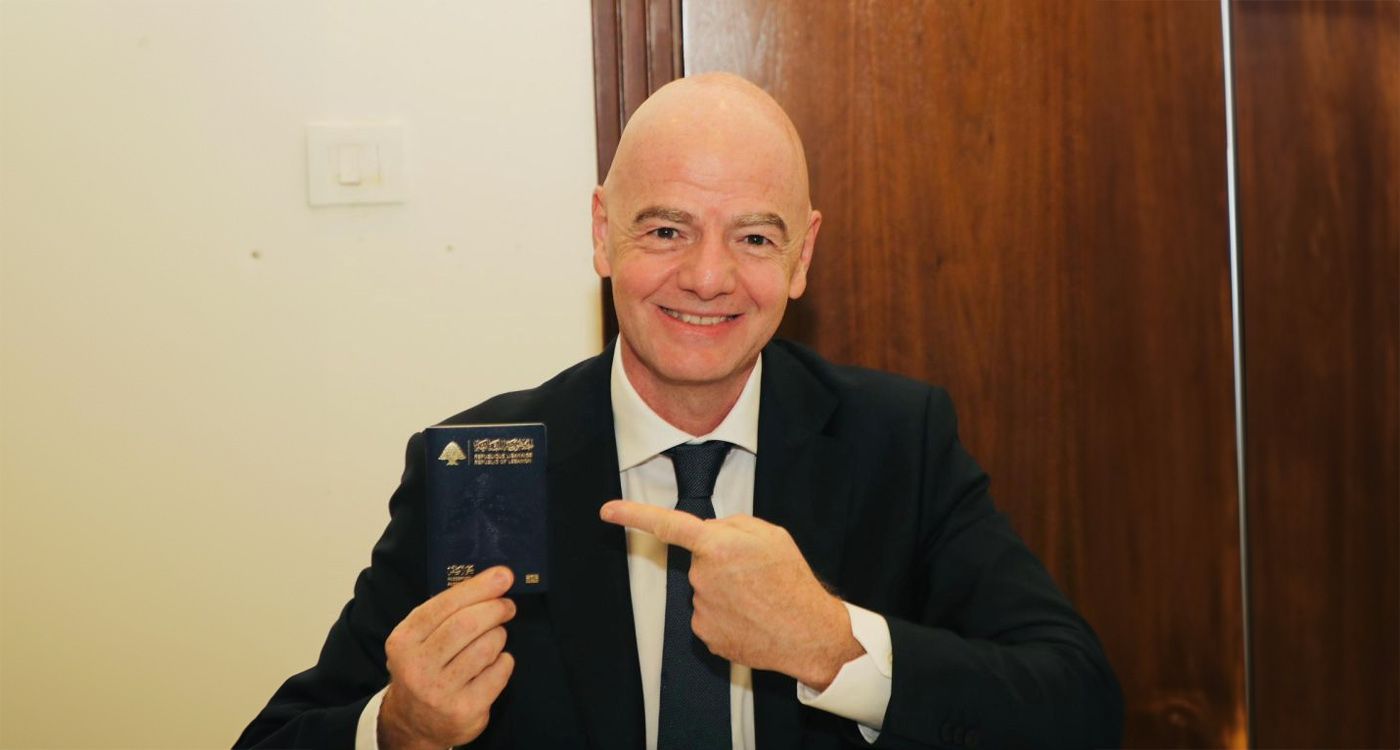 Gianni Infantino, passeport libanais et promesse de stade : Beyrouth s’offre un signal mondial