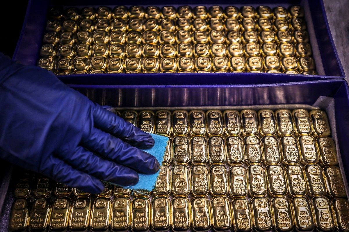 L'or dépasse pour la première fois la barre des 4.000 dollars