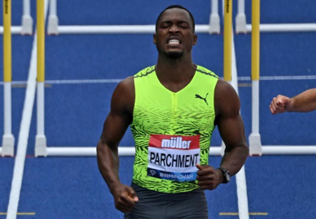 Athlétisme: Hansle Parchment enchaîne à Birmingham