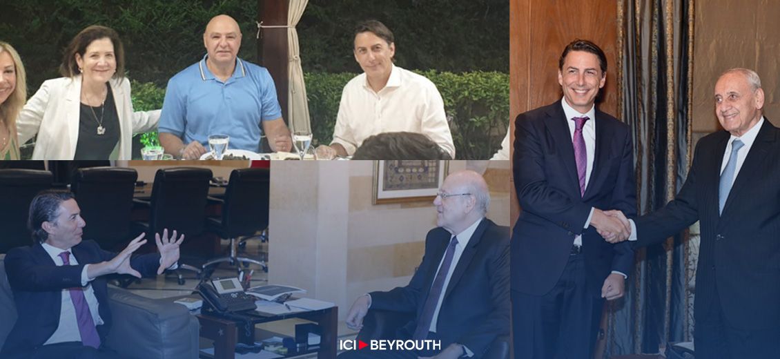 Hochstein rencontre Joseph Aoun, Berry et Mikati