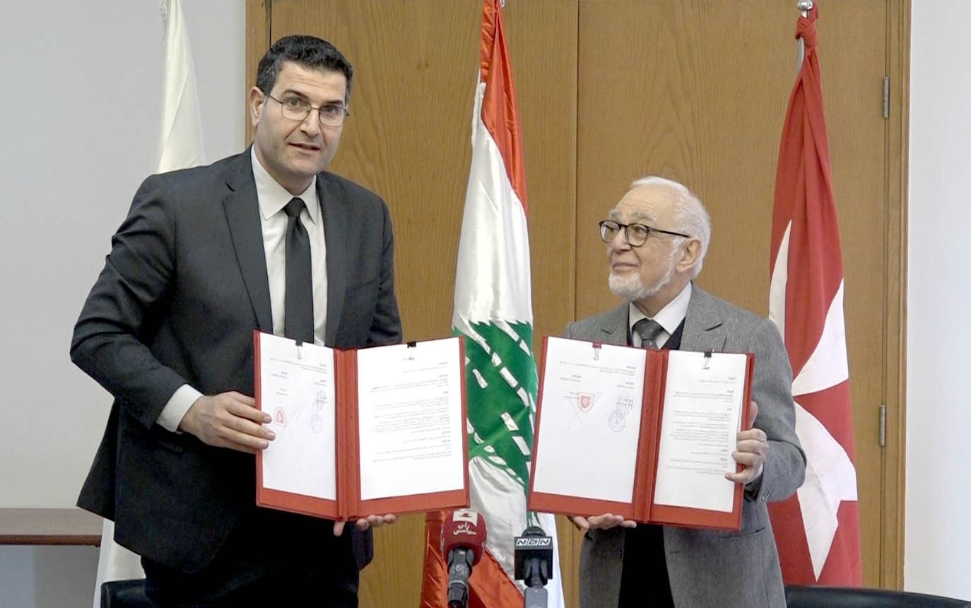 Protocole de coopération entre le ministère de l'Agriculture et l'Association libanaise des chevaliers de Malte 