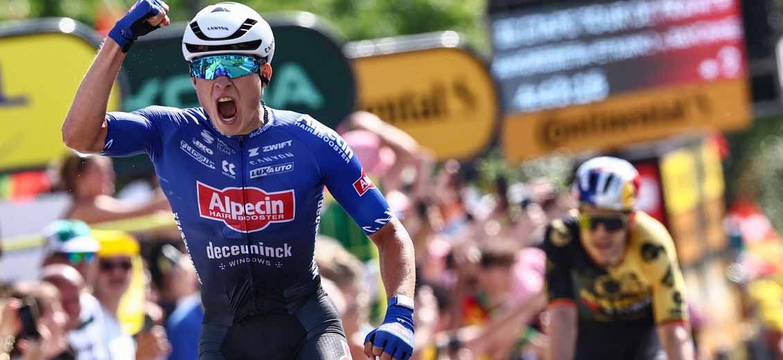 Tour de France/3e étape: Jasper Philipsen gagne au sprint