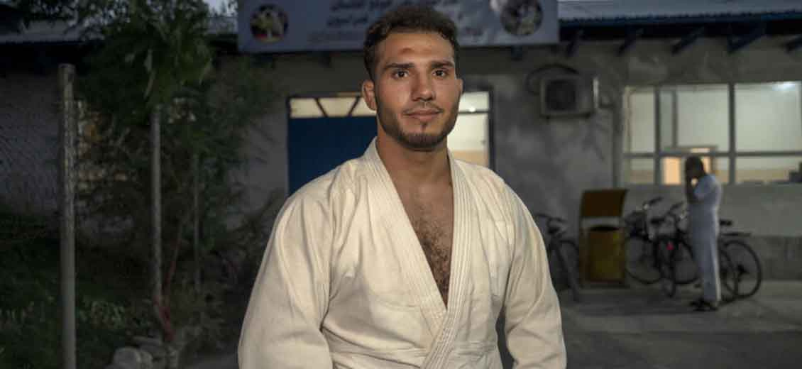 Mohamad Faizad, seul athlète olympique à s'entraîner dans l'Afghanistan des talibans