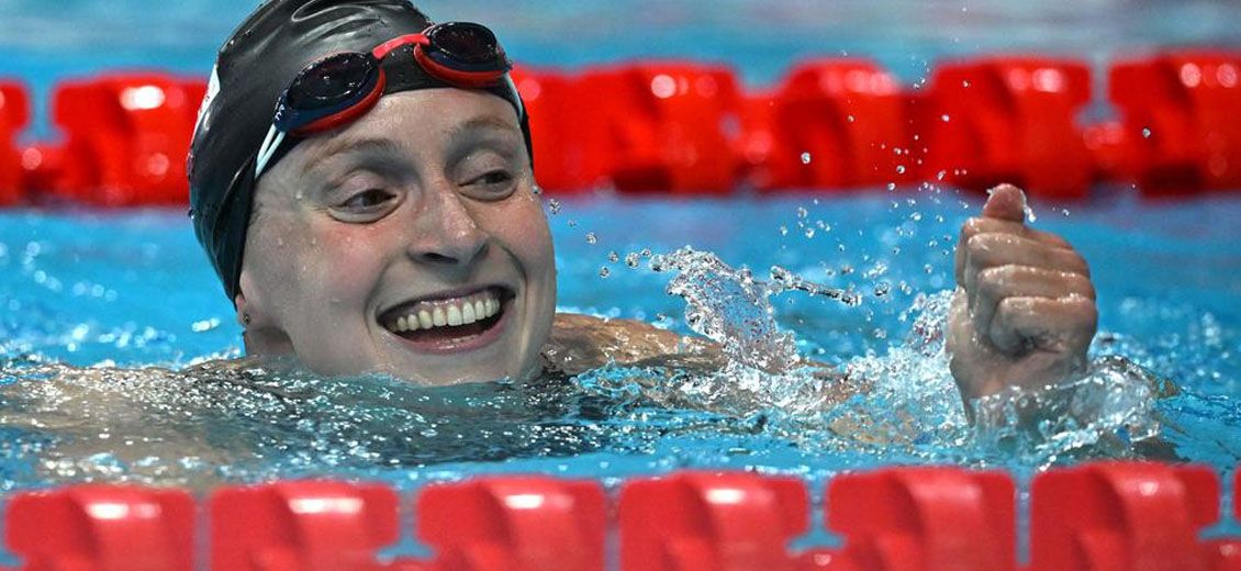 Natation: titre national et temps canon pour Ledecky sur 800 m