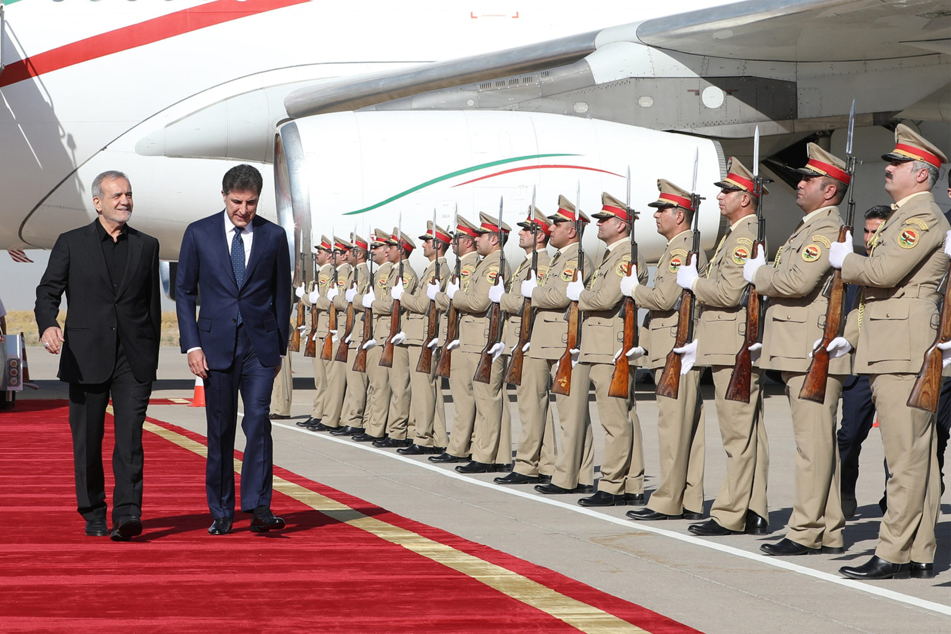 Le président iranien en visite au Kurdistan irakien