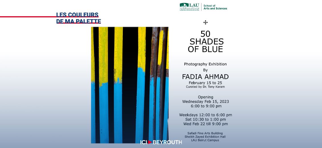 Les multiples nuances de bleu de Fadia Ahmad