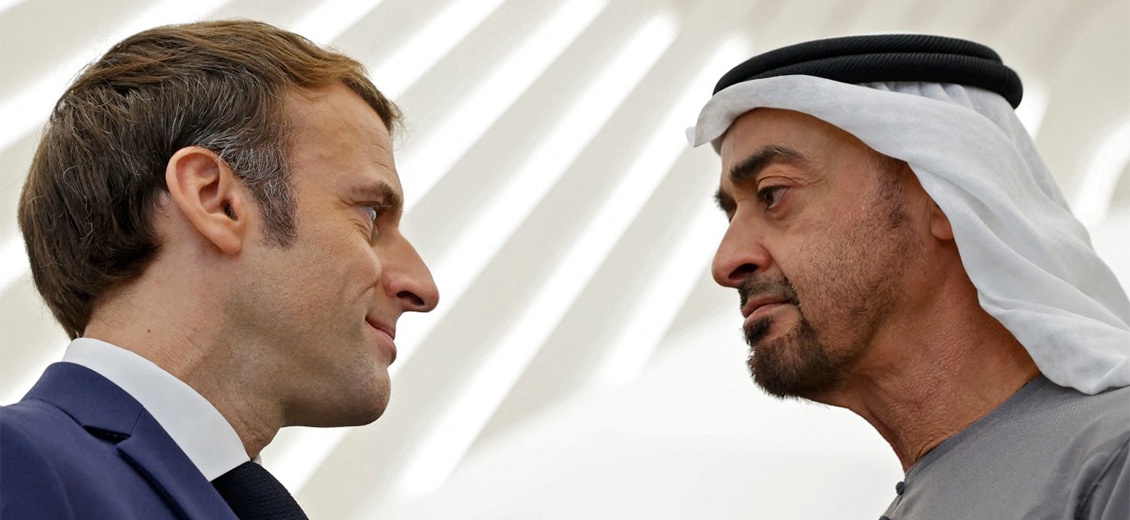 Macron, Zayed et MBS appellent à la retenue au Proche-Orient