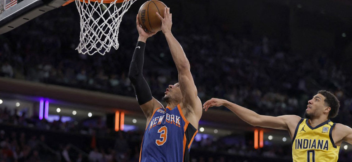 Les Knicks rebondissent face aux Pacers, Denver enfonce les Wolves