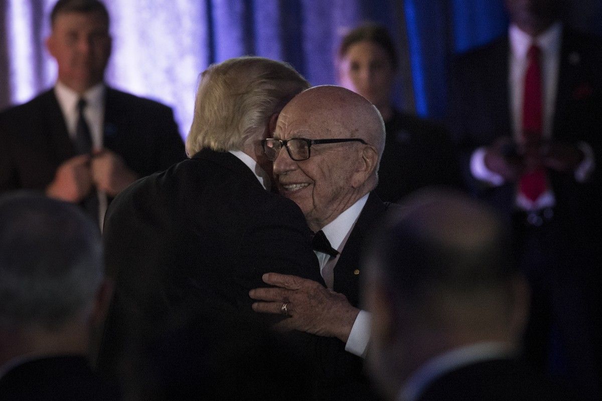 Murdoch invite Trump pour lancer sa nouvelle chaîne