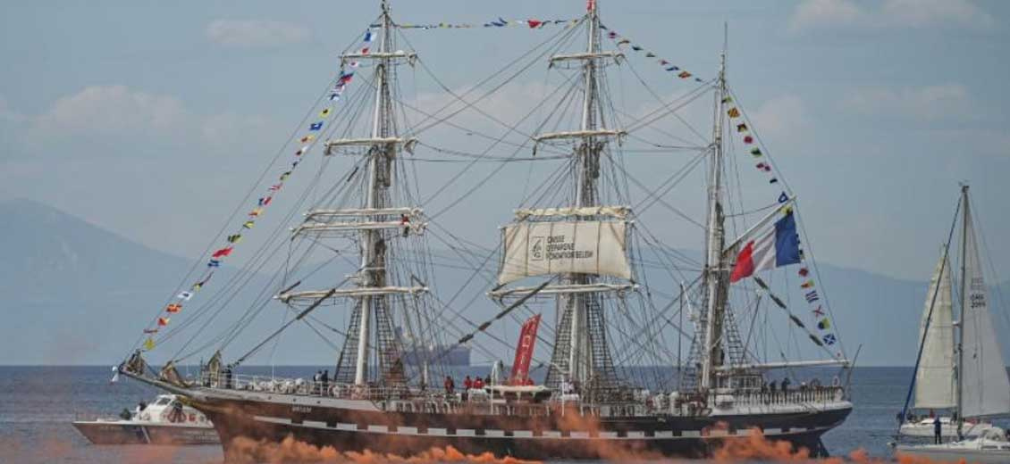 JO-2024: la flamme arrive, Marseille centre du monde olympique