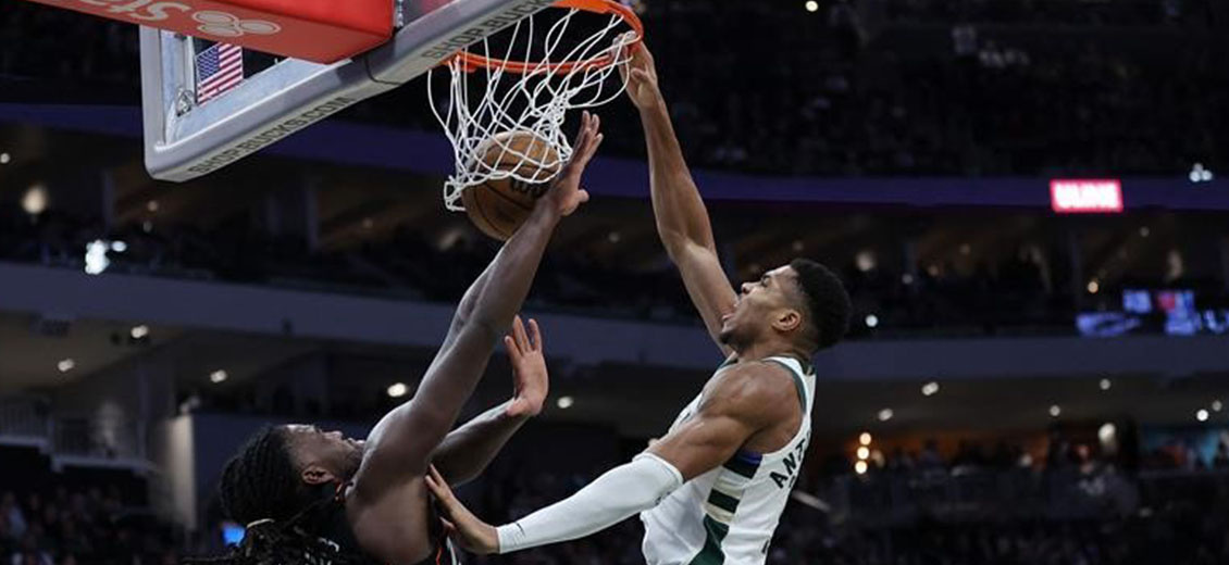 NBA: 54 points pour Antetokounmpo contre Indiana