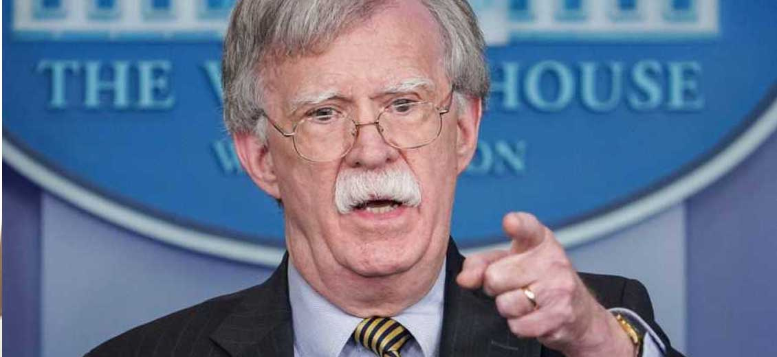 John Bolton: L'Iran arme le Hamas