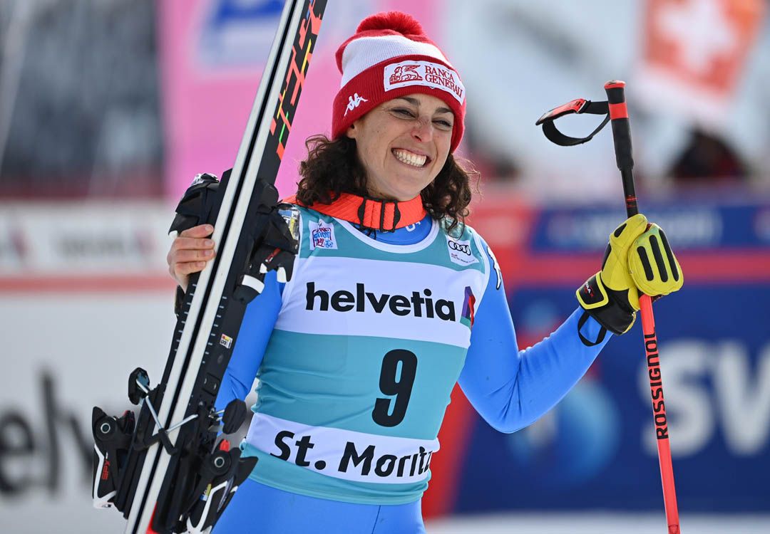 Ski alpin: Razzia italienne emmenée par Brignone à St-Moritz