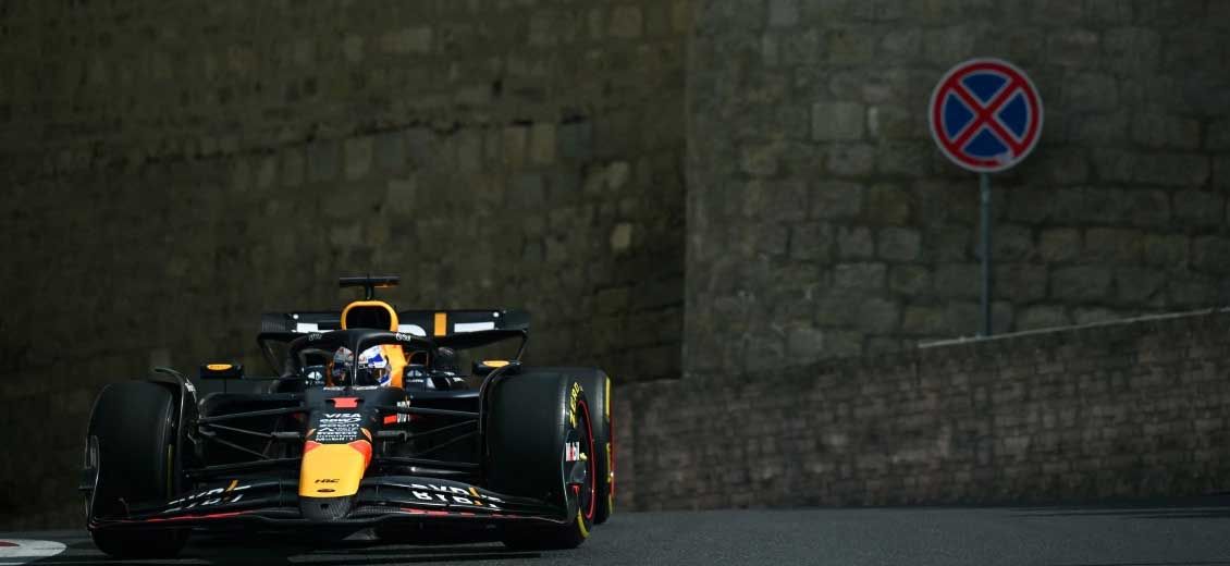 F1: Verstappen domine la première séance d'essais du GP d'Azerbaïdjan