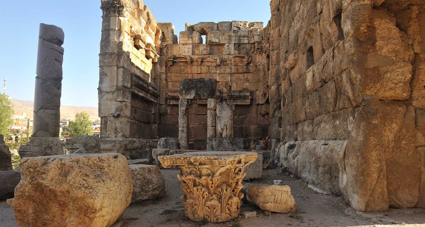 Bziza, le temple devenu église