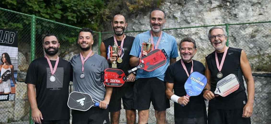 Pickleball: résultats du championnat du Liban