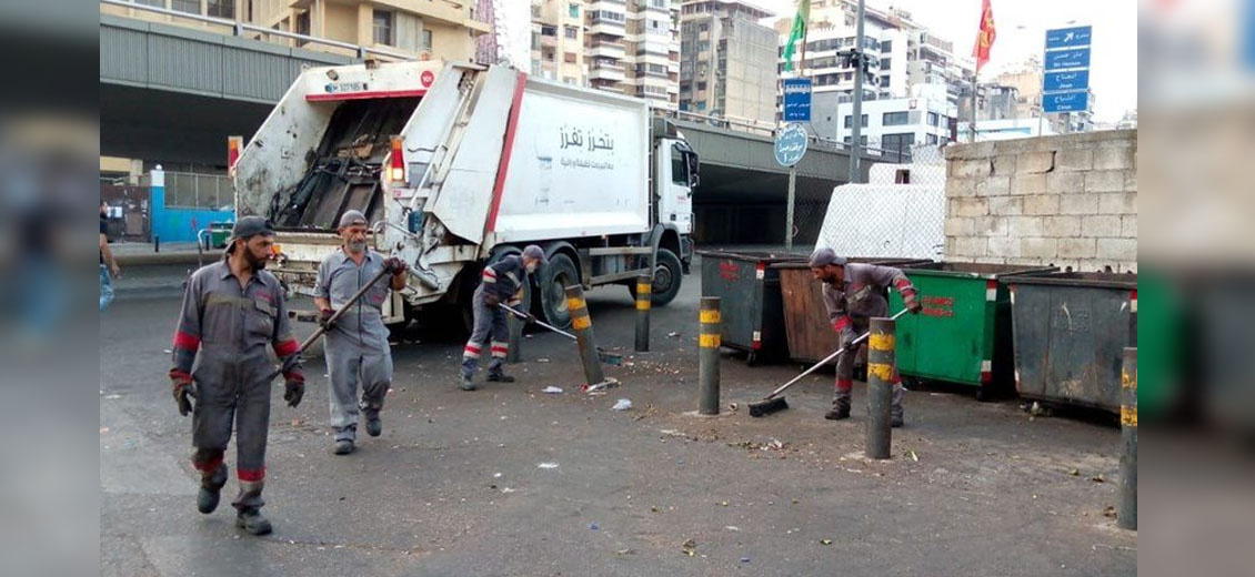 Reprise de la collecte des déchets à Beyrouth