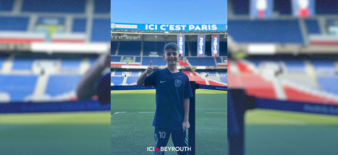 Ryan Abi Najem, plus jeune participant à la PSG Academy World Cup