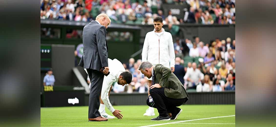 Wimbledon: Djokovic prend ses marques