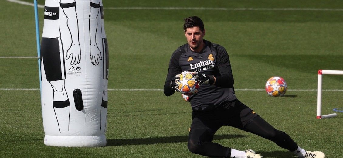 Courtois (Real Madrid) souffre d'une rupture du ménisque du genou droit