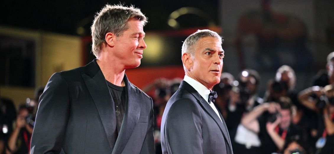 Le grand retour de Clooney et Pitt: une idylle hollywoodienne sur le Lido