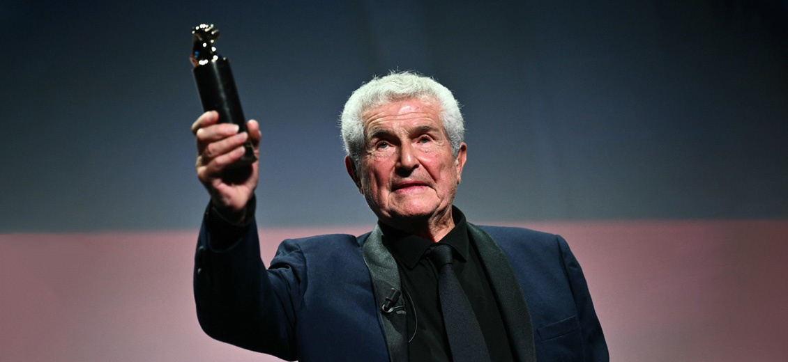 Claude Lelouch, cinéaste de l’amour, récompensé pour sa carrière