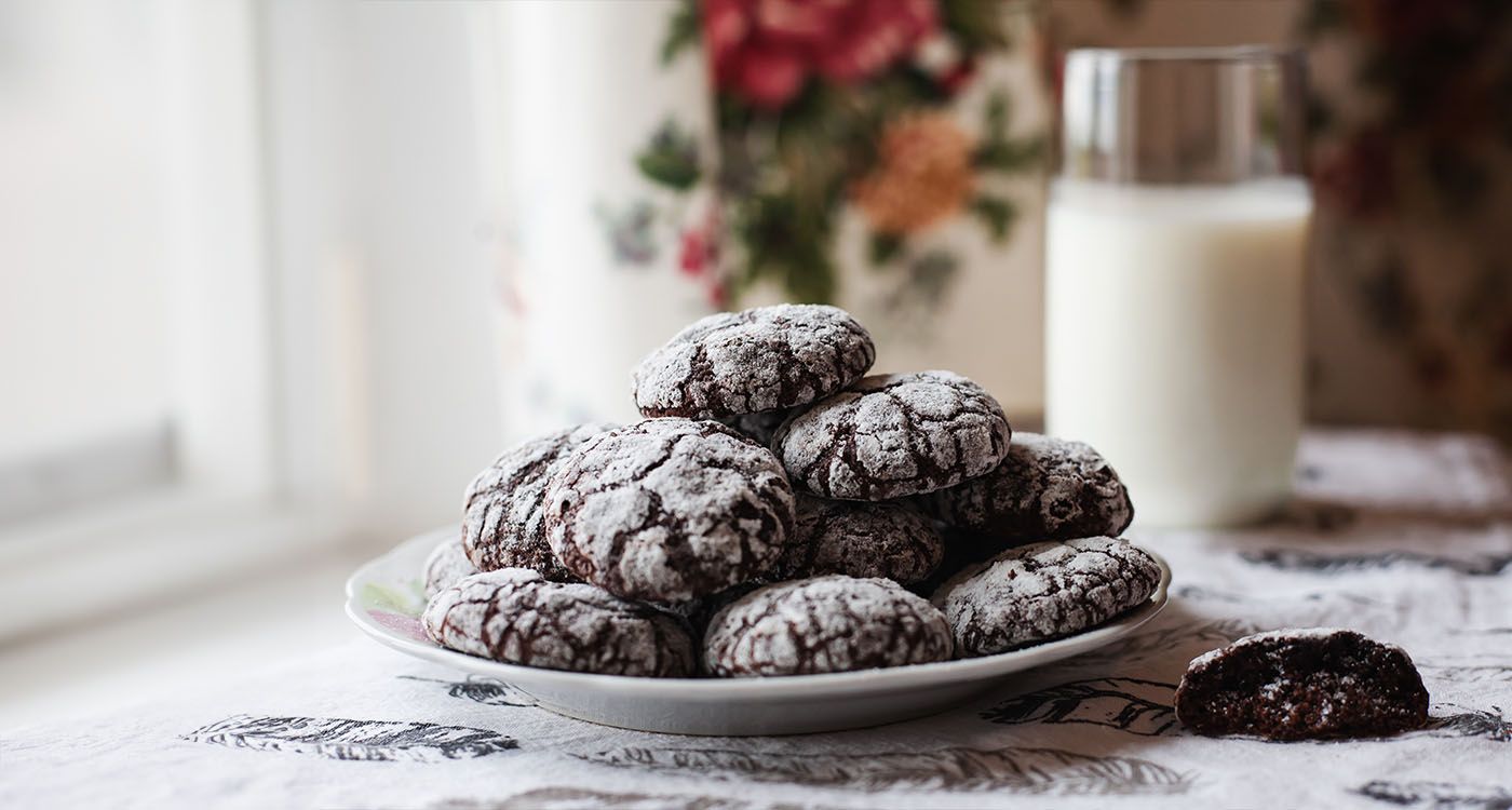 Recette festive: Cookies craquelés au chocolat 