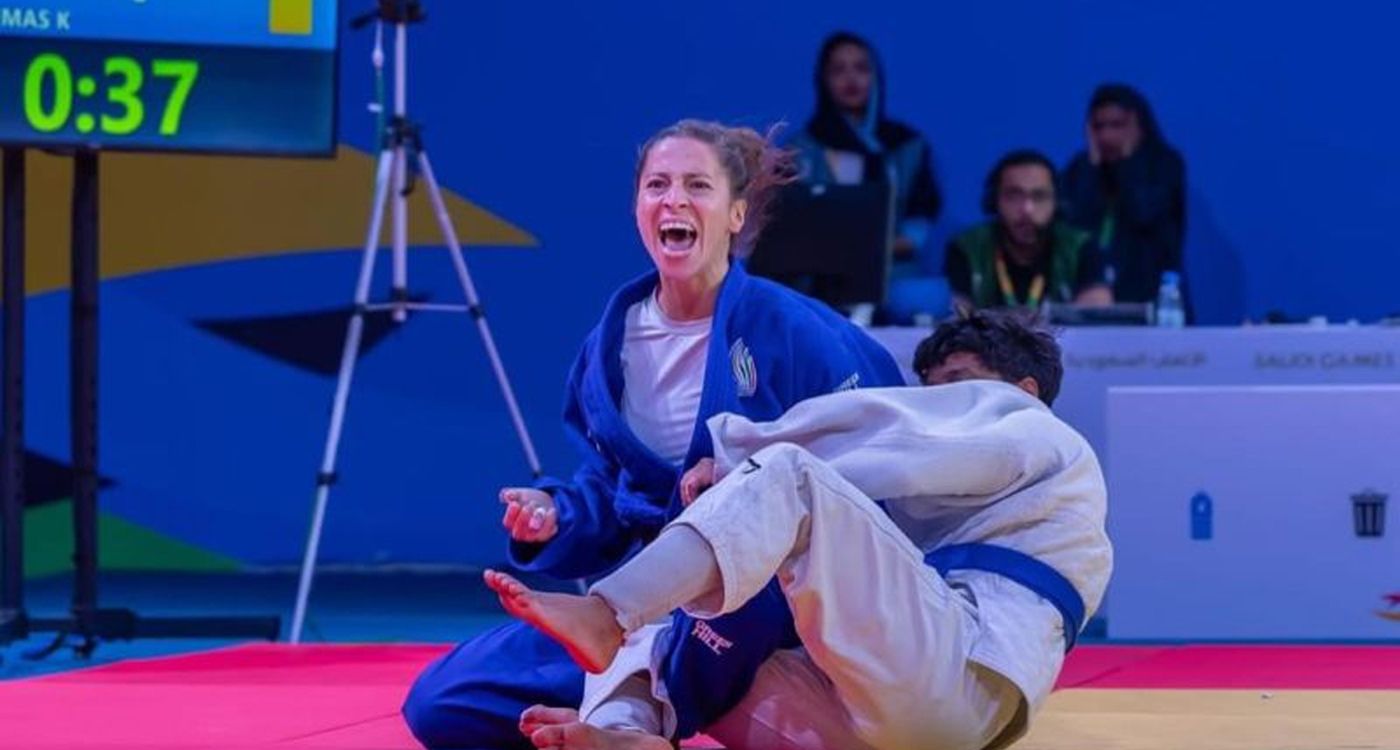 Judo: la libanaise Karen Chammas brille aux Jeux saoudiens 2024