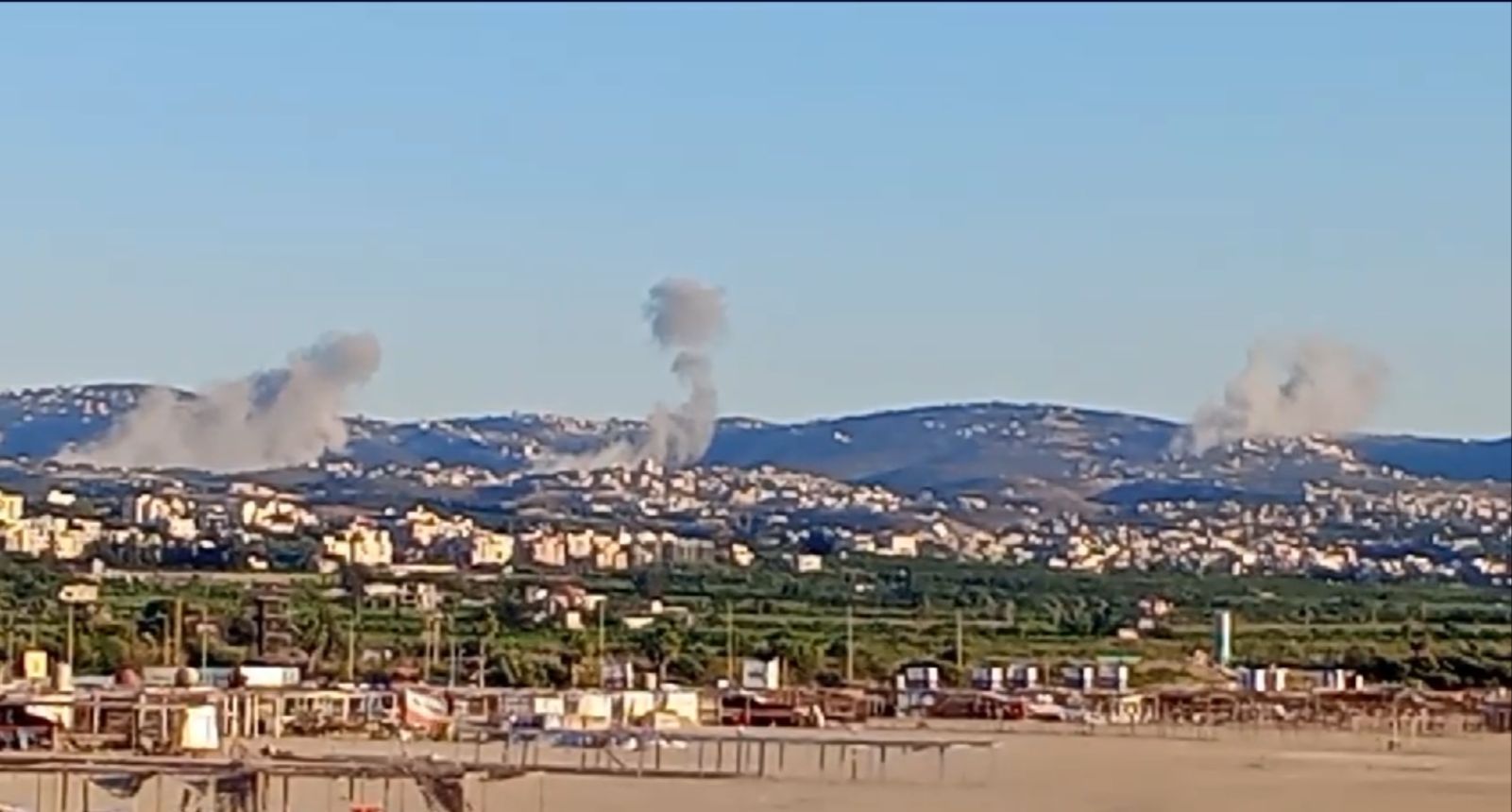 Frappes israéliennes quasi continues sur la banlieue sud de Beyrouth