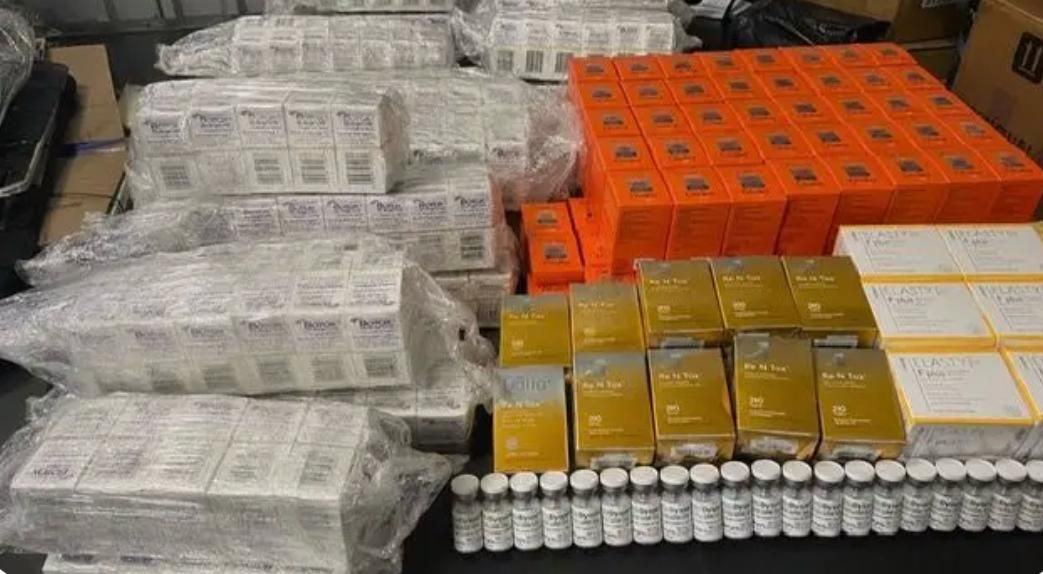Saisie de médicaments et produits médicaux illégaux