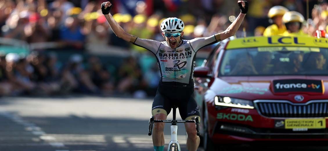 Tour de France: Poels gagne à Saint-Gervais, Vingegaard et Pogacar font match nul