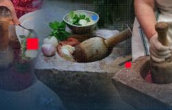 Le mortier, la cuisine avant le moteur