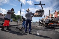 Des Martiniquais s'insurgent contre le blocage: «On en a assez!»