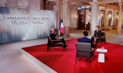 Macron défend son bilan et se projette dans l'avenir