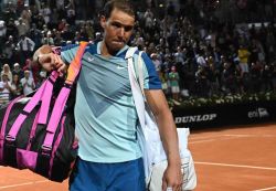 Nadal blessé et éliminé à Rome