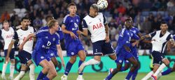 Foot: Tottenham accroché à Leicester