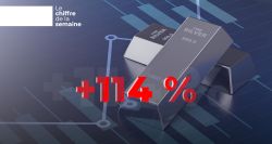 +114 % en 2025 : l’argent signe sa revanche face à l’or