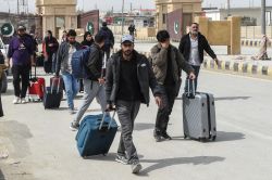 À la frontière avec l'Iran, la fuite précipitée des Pakistanais