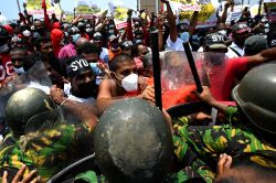 Pas d'union nationale à Colombo