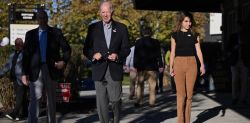 Vote anticipé pour Biden et sa petite fille Natalie