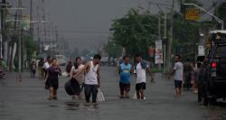 Inondations aux Philippines: Pampanga sous les eaux