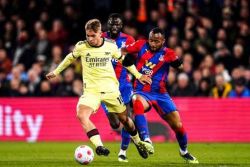 Arsenal chute à Crystal Palace