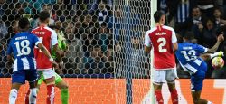 C1: Arsenal touché, coulé à Porto dans le temps additionnel