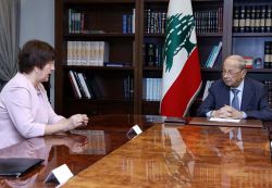 Entretien Aoun-Wronecka : résolution 1701 et dossier maritime