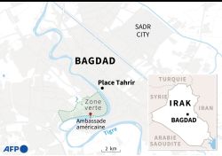 Irak: 3 blessés dans des tirs de roquettes contre la Zone verte et l'ambassade US