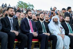 Syrie: la reconstruction «vient de commencer», proclame le président Chareh