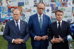 Macron, Merz et Tusk en Moldavie pour afficher leur soutien face à Moscou